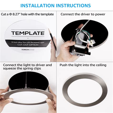 torchstar premium led lights for junction box|torchstar slimpanel sdl 12.